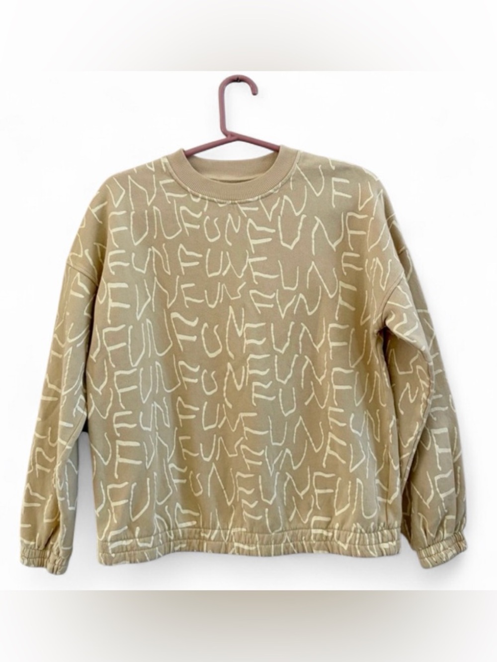 Bobo Choses Graphic Print Long Sleeve Cotton Sweater Sweatshirt Comfy Cozy